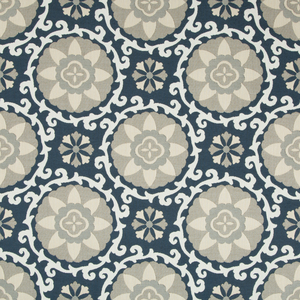 EXOTIC SUZANI - INDIGO