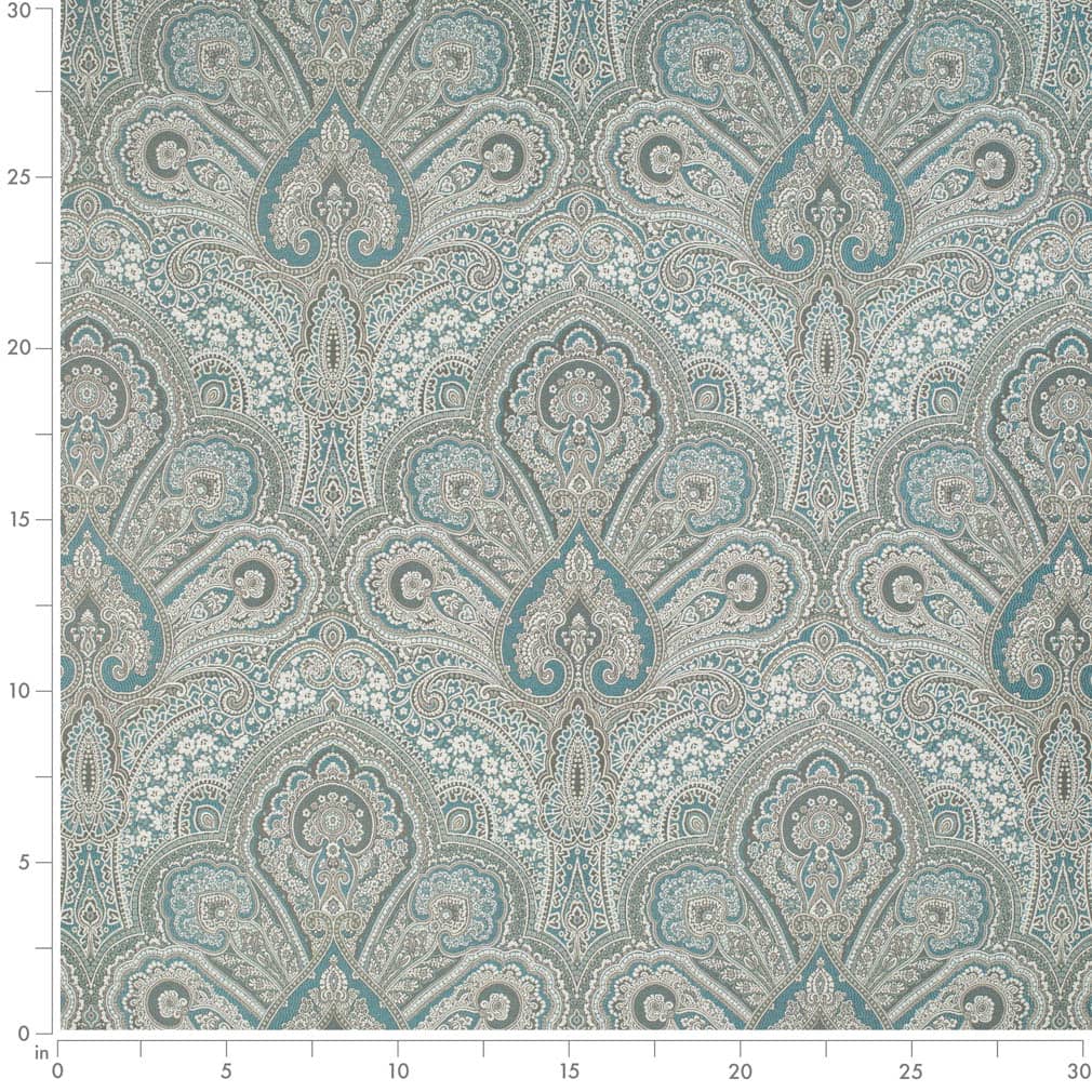 D3299 Turquoise Flora · miniatura 2