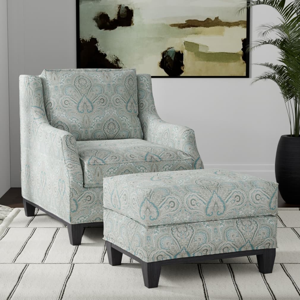 D3299 Turquoise Flora · miniatura 4