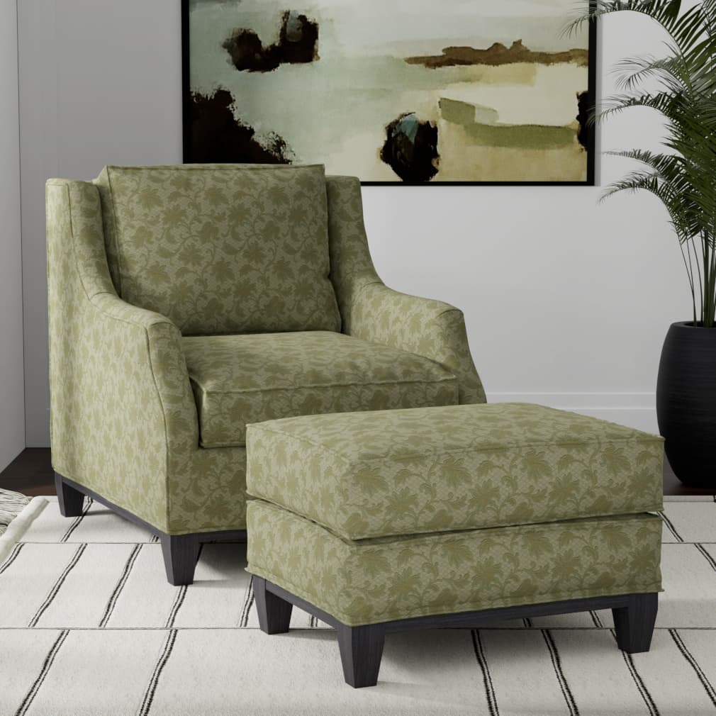 D3556 Olive Floral · miniatura 4