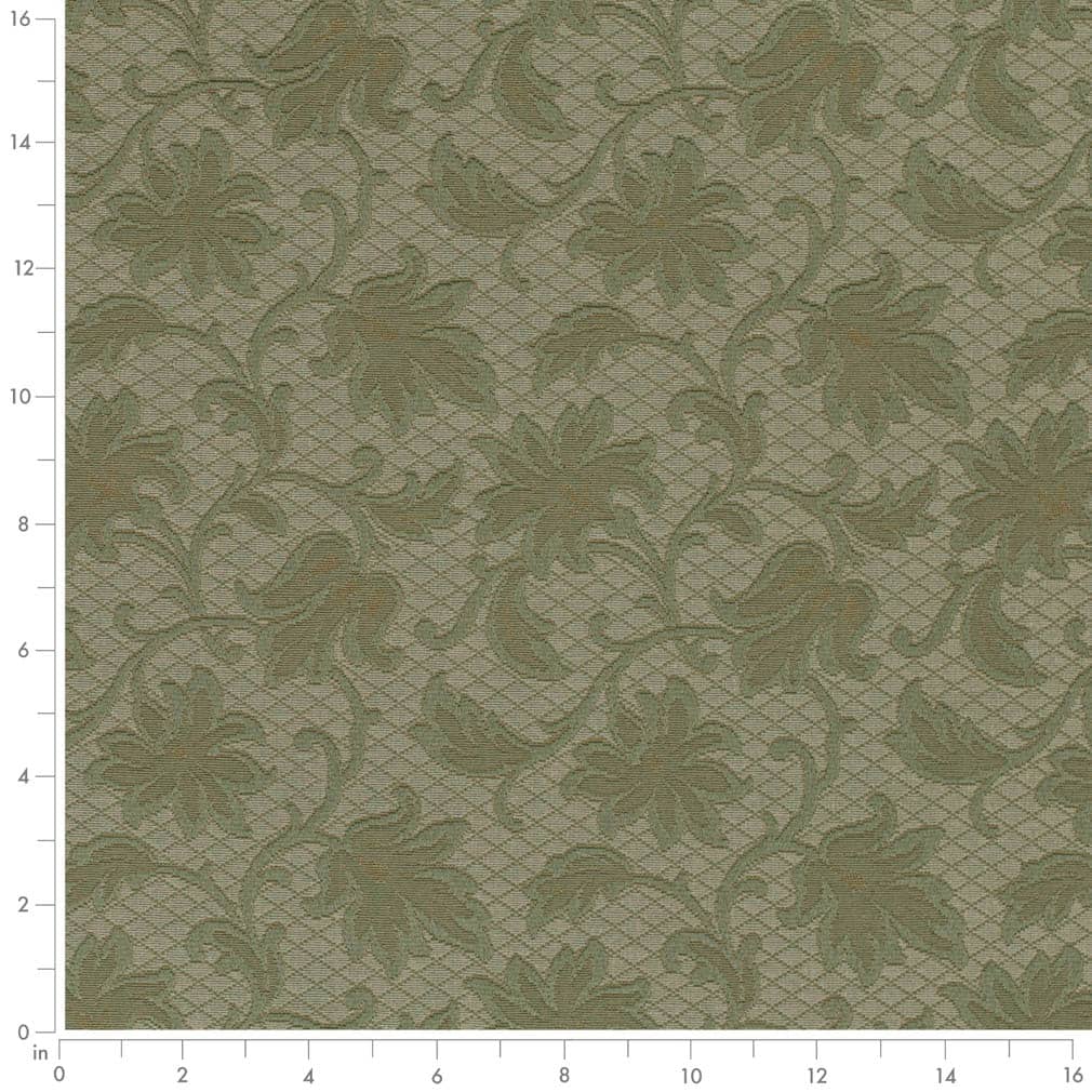 D3556 Olive Floral · miniatura 2