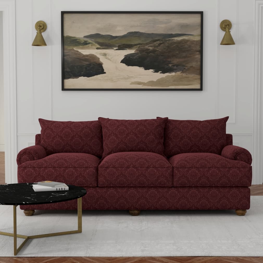 D3565 Merlot Damask · miniatura 5