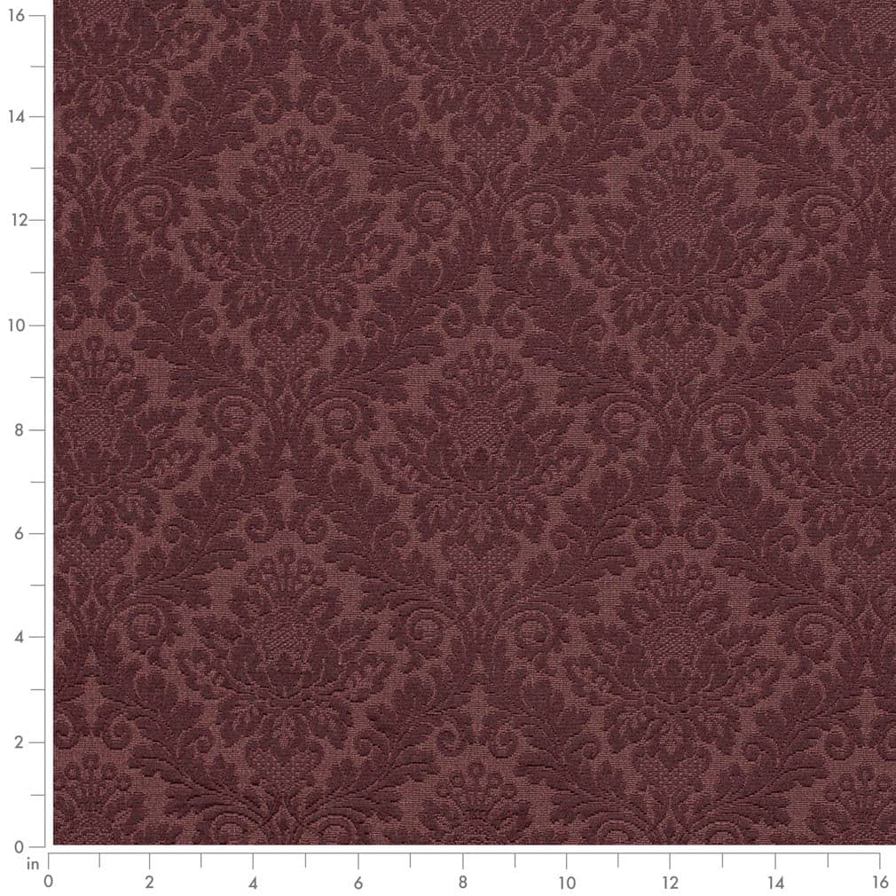 D3565 Merlot Damask · miniatura 2