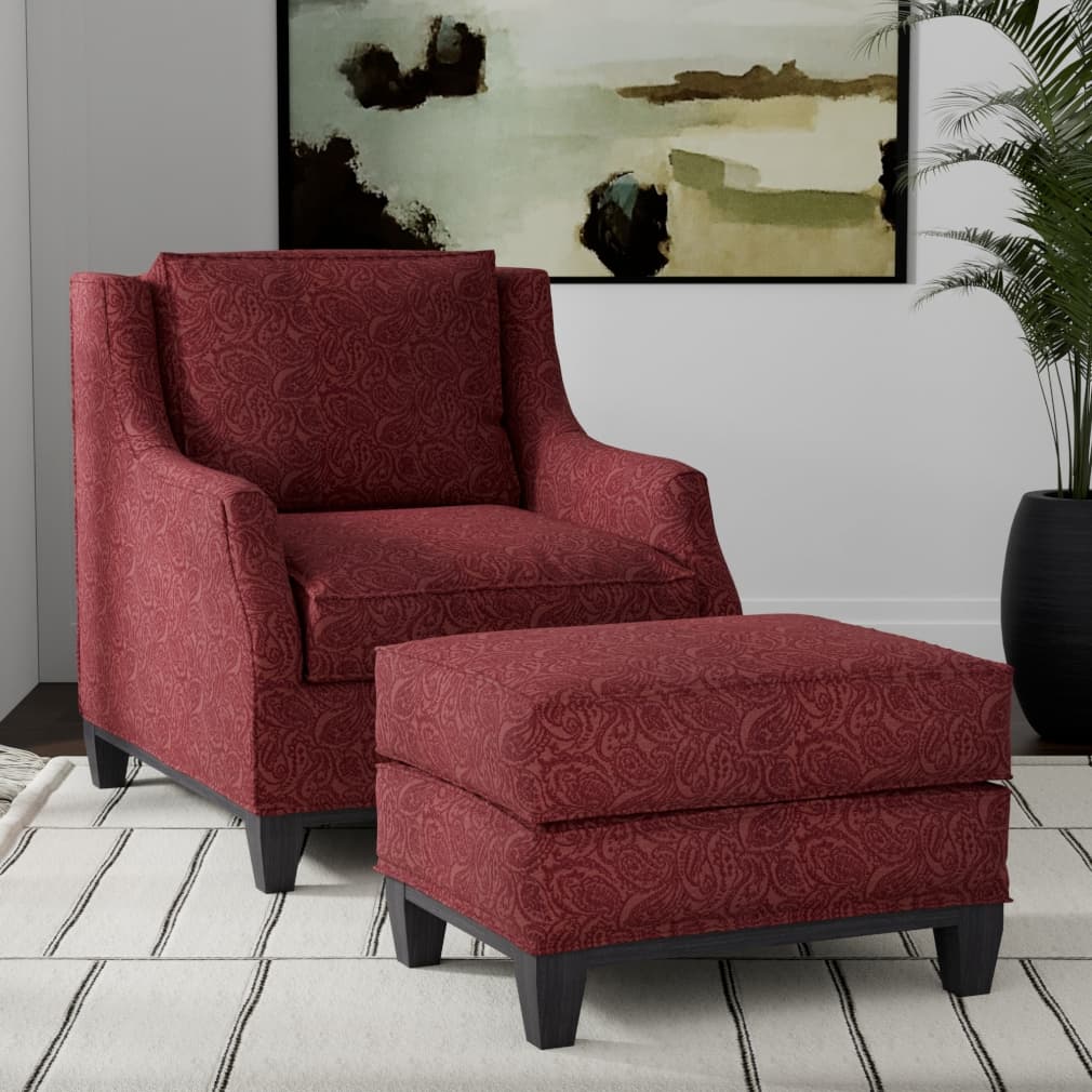 D3579 Merlot Paisley · miniatura 4