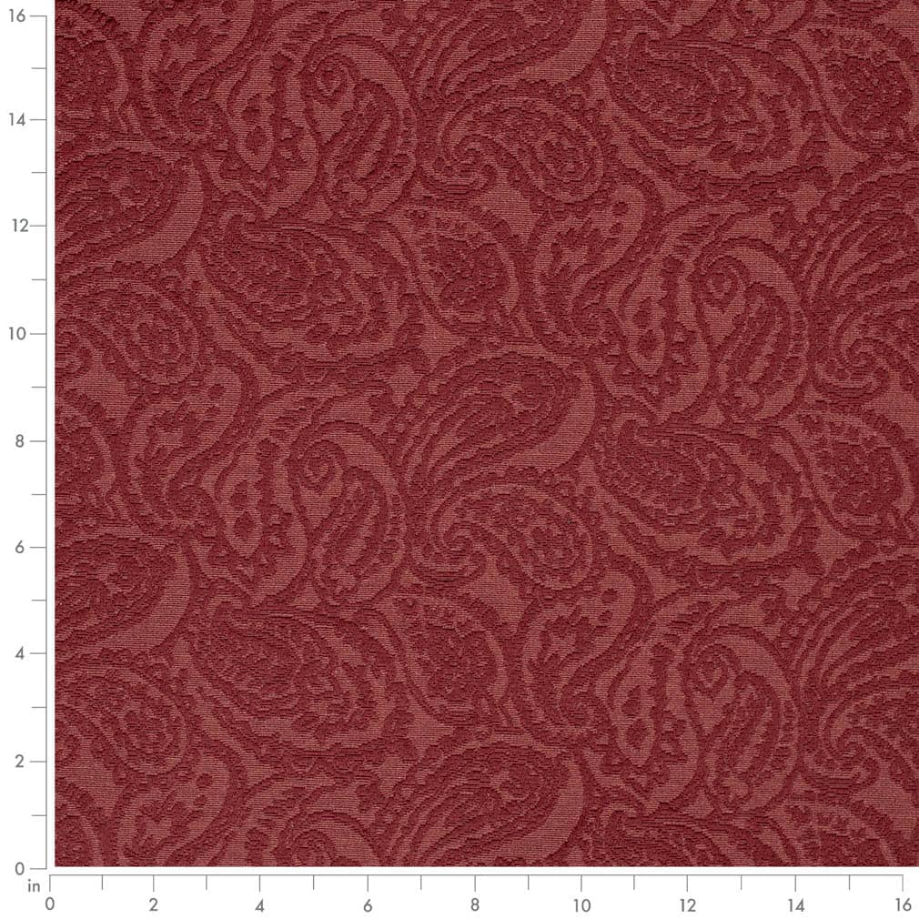 D3581 Red Paisley · miniatura 2