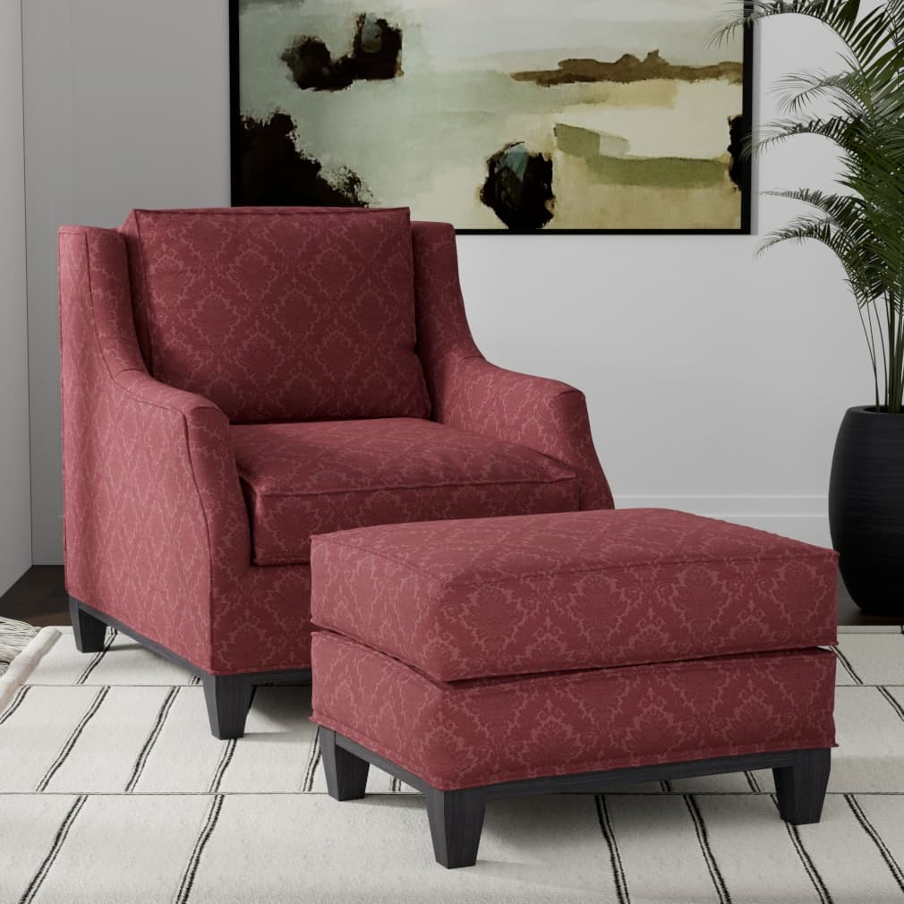 D3567 Red Damask · miniatura 4