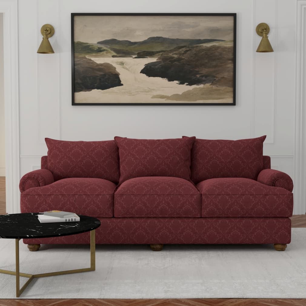 D3567 Red Damask · miniatura 5