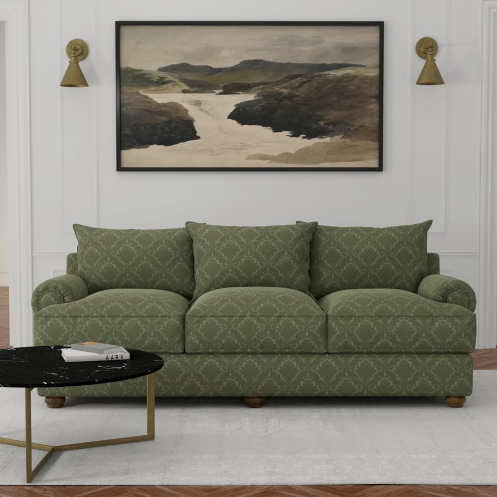 D3570 Olive Damask · miniatura 5