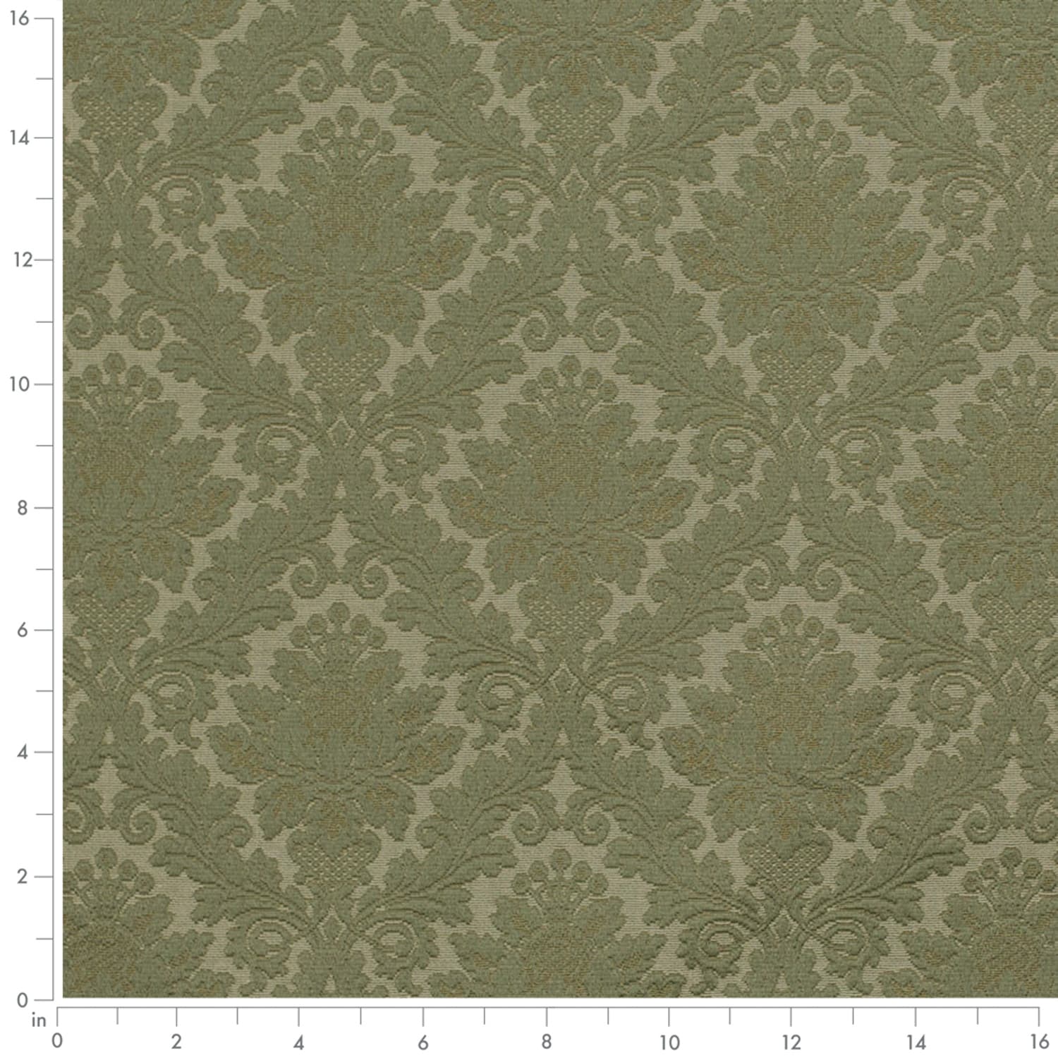 D3570 Olive Damask · miniatura 2