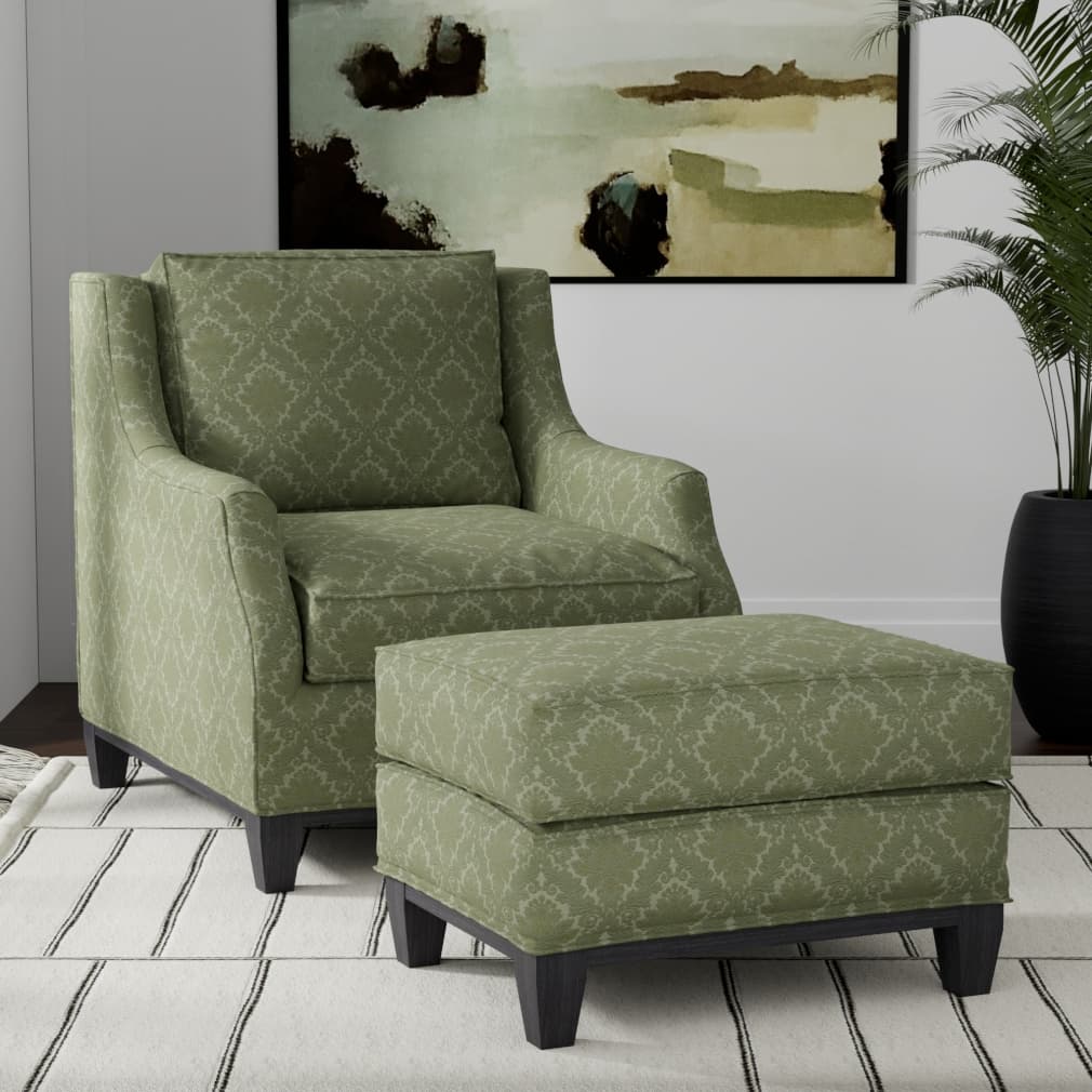 D3570 Olive Damask · miniatura 4