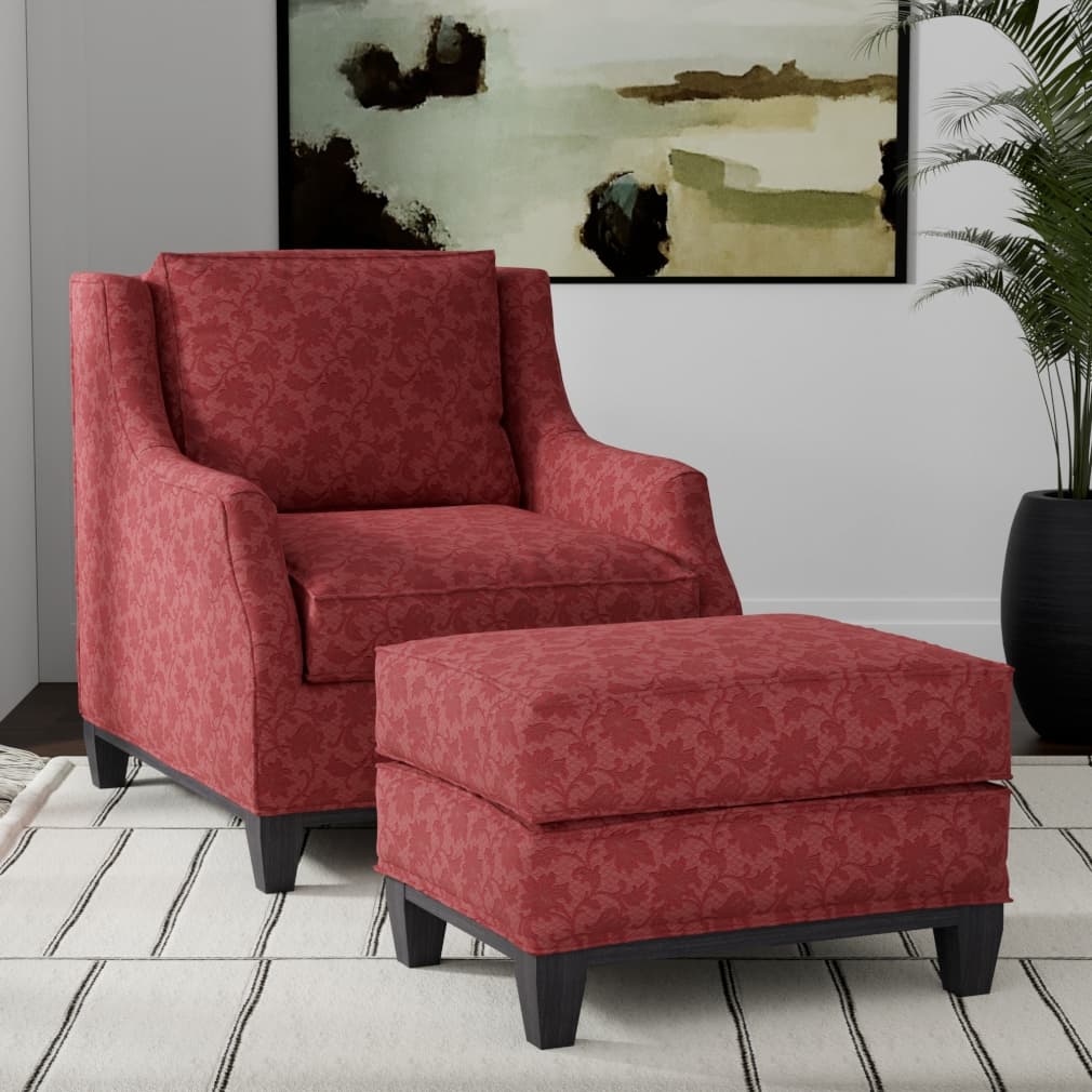 D3553 Red Floral · miniatura 4